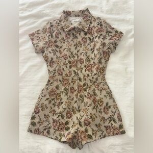 Tapestry jumpsuit or romper